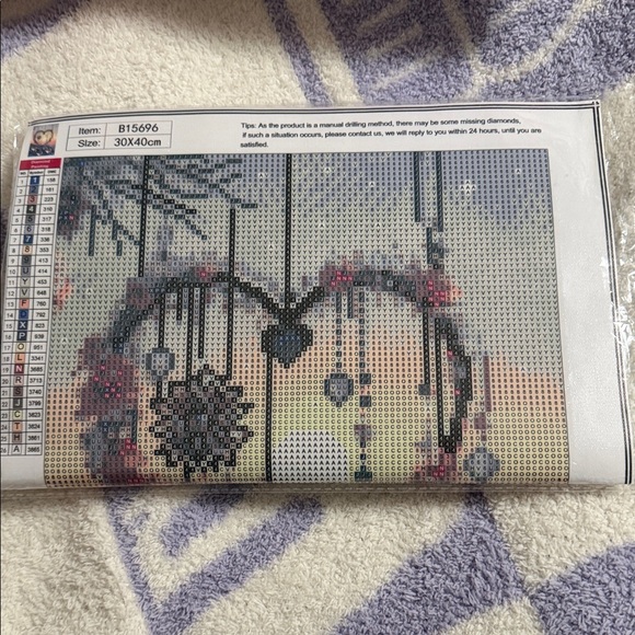 Heart Design Diamond Painting Kit - Picture 3 of 8